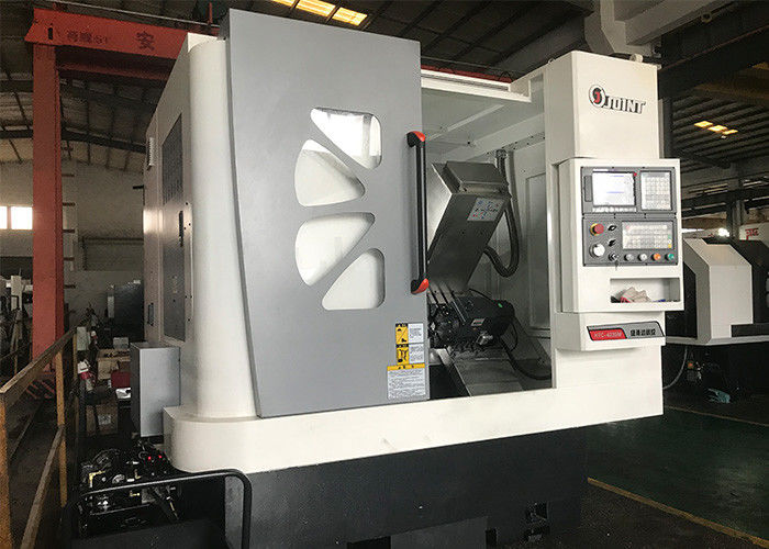 Horizontal Three Axis Slant Bed Cnc Lathe Machine 360mm Max Swing