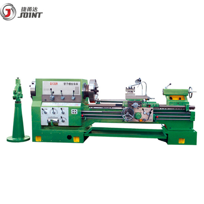 High Speed Pipe Thread Turning Oil Country Pipe Threading Manual Lathe Machine with Taper Scale