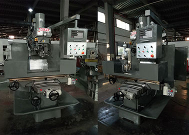 54 Inch Turret Milling Machine , Heavy Work Pieces Processing Bed Type Milling Machine