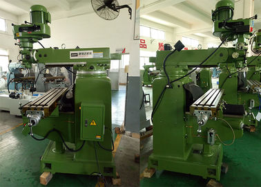 3HP/R8(NT30) Taiwan parts step speed Vertical Turret Milling Machine , 1270*254mm table