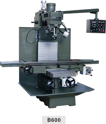 Bed Type Turret Milling Machine B600 With Taiwan Original Precision Milling Head